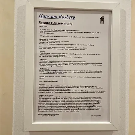 Haus Am Roesberg Lägenhet