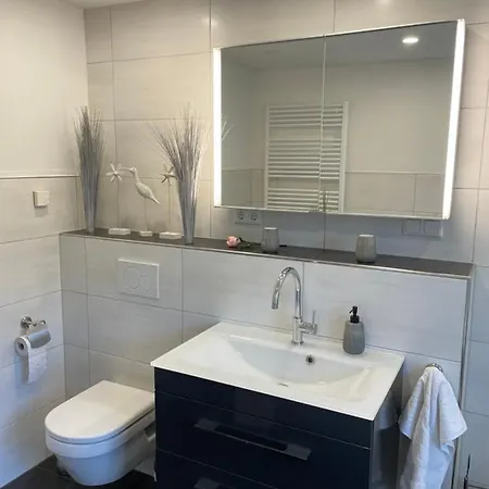 아파트 Haus Am Roesberg 보른하임